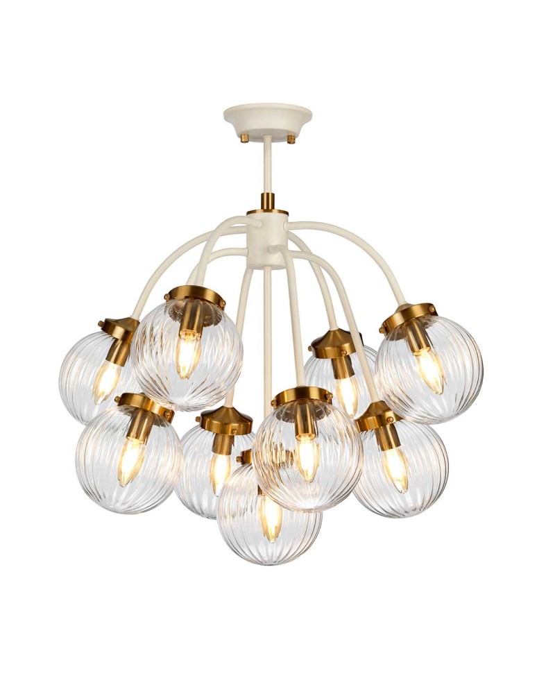 Lampy wiszące - Elstead Lighting Lampa wisząca Cosmos - 9 źródeł światła DL-COSMOS9 - product kolory-swiatla.pl 3