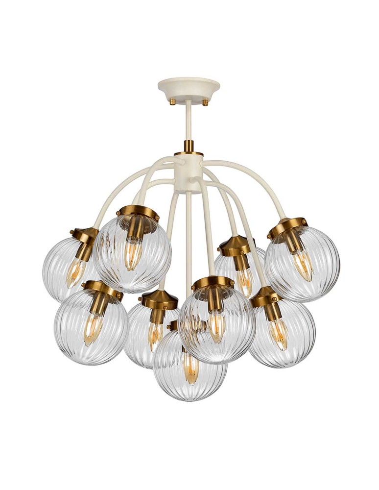 Lampy wiszące - Elstead Lighting Lampa wisząca Cosmos - 9 źródeł światła DL-COSMOS9 - product kolory-swiatla.pl 4