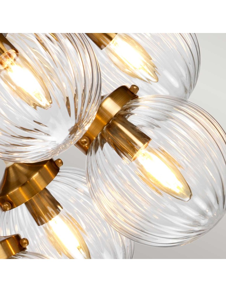 Lampy wiszące - Elstead Lighting Lampa wisząca Cosmos - 9 źródeł światła DL-COSMOS9 - product kolory-swiatla.pl 7
