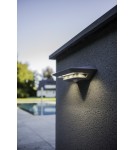 Lampy solarne - Lutec GHOST - CZUJNIK RUCHU Ścienna LED Srebrnoszary 6901401337 - produkt 3