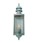 Kinkiety zewnętrzne - Elstead Lighting Latarnia naścienna Downing Street - 1 źródło światła IP44 DOWNING-STREET-V - product 1