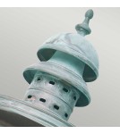 Kinkiety zewnętrzne - Elstead Lighting Latarnia naścienna Downing Street - 1 źródło światła IP44 DOWNING-STREET-V - product 2