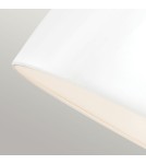 Elstead Lighting Średnia lampa wisząca LED Brynne - Matowa biel / Chrom FE-BRYNNE-P-FWH Elstead Lighting Średnia lampa wisząca LED Brynne - Matowa biel / Chrom FE-BRYNNE-P-FWH