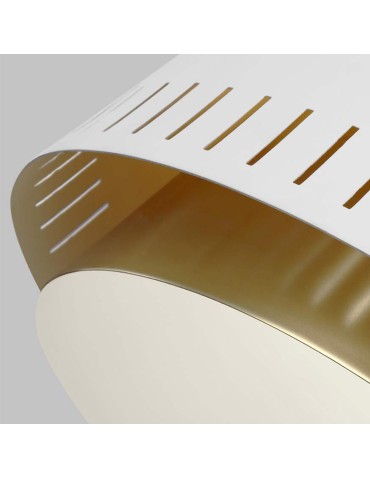 Elstead Lighting Lampa wisząca Carter - 1 źródło światła - Matowa biel FE-CARTER-P-B-MW - produkt 2