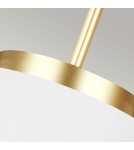 Lampy wiszące - Elstead Lighting Lampa wisząca Carter - 1 źródło światła - Matowa biel FE-CARTER-P-B-MW - product 4