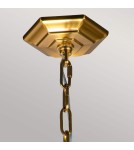 Lampy wiszące - Elstead Lighting Średnia lampa wisząca Corinne - 3 źródła światła - Oksydowany mosiądz FE-CORINNE-3P-M-BB - product 5