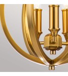 Elstead Lighting Mała lampa wisząca Corinne - 3 źródła światła - Oksydowany mosiądz FE-CORINNE-3P-S-BB Elstead Lighting Mała lampa wisząca Corinne - 3 źródła światła - Oksydowany mosiądz FE-CORINNE-3P-S-BB