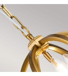 Elstead Lighting Mała lampa wisząca Corinne - 3 źródła światła - Oksydowany mosiądz FE-CORINNE-3P-S-BB Elstead Lighting Mała lampa wisząca Corinne - 3 źródła światła - Oksydowany mosiądz FE-CORINNE-3P-S-BB