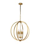 Elstead Lighting Lampa wisząca Corinne - 6 źródeł światła - Oksydowany mosiądz FE-CORINNE-6P-L-BB Elstead Lighting Lampa wisząca Corinne - 6 źródeł światła - Oksydowany mosiądz FE-CORINNE-6P-L-BB