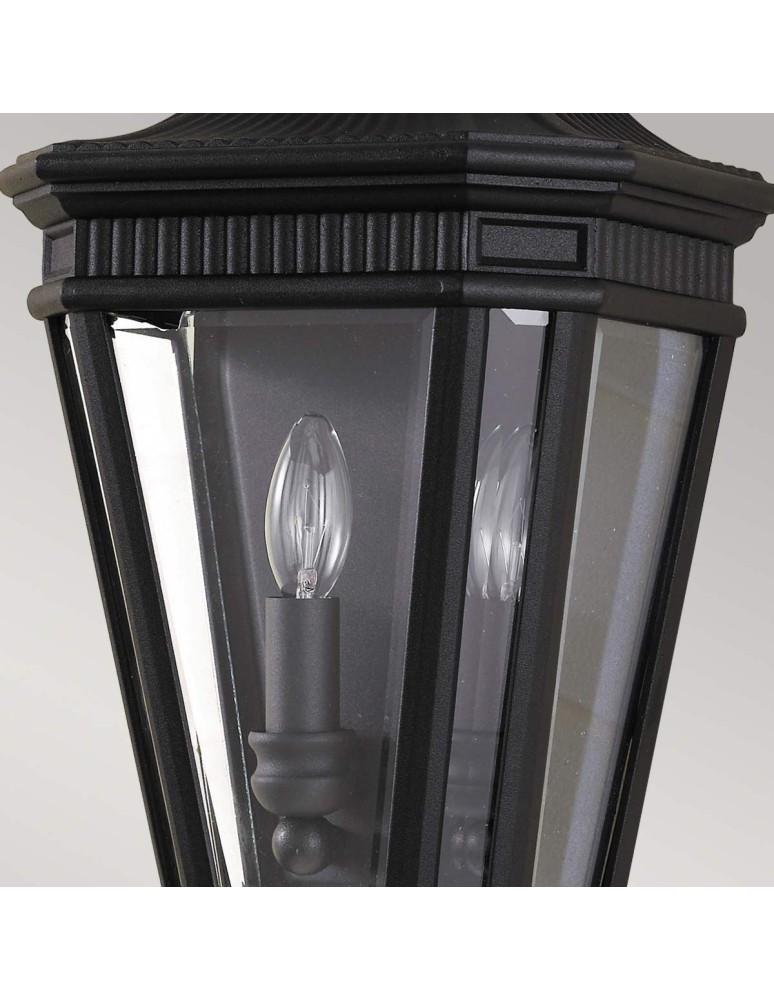 Elstead Lighting Średnia latarnia naścienna Cotswold Lane - 2 źródła światła IP44 FE-COTSLN7-BK Elstead Lighting Średnia latarnia naścienna Cotswold Lane - 2 źródła światła IP44 FE-COTSLN7-BK
