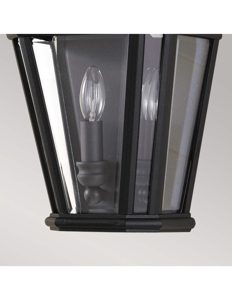 Elstead Lighting Średnia latarnia naścienna Cotswold Lane - 2 źródła światła IP44 FE-COTSLN7-BK Elstead Lighting Średnia latarnia naścienna Cotswold Lane - 2 źródła światła IP44 FE-COTSLN7-BK