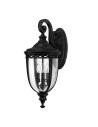 Elstead Lighting Duża latarnia naścienna English Bridle - 3 źródła światła - Czarna IP44 FE-EB2-L-BLK