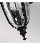 Elstead Lighting Średnia latarnia naścienna English Bridle - 3 źródła światła - Czarna IP44 FE-EB2-M-BLK Elstead Lighting Średnia latarnia naścienna English Bridle - 3 źródła światła - Czarna IP44 FE-EB2-M-BLK