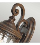 Kinkiety zewnętrzne - Elstead Lighting Średnia latarnia naścienna English Bridle - 3 źródła światła - Brytyjski brąz IP44 FE-EB2-M-BRB - product 2
