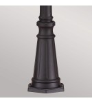 Lampy zewnętrzne latarnie - Elstead Lighting Duża latarnia stojąca English Bridle - 3 źródło światła - Czarna IP44 FE-EB5-L-BLK - product 4