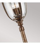 Lampy zewnętrzne latarnie - Elstead Lighting Duża latarnia stojąca English Bridle - 3 źródło światła - Brytyjski brąz IP44 FE-EB5-L-BRB - product 3