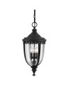 Elstead Lighting Duża latarnia wisząca English Bridle - 3 źródła światła - Czarna IP44 FE-EB8-L-BLK
