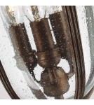 Lampy zewnętrzne wiszące - Elstead Lighting Średnia latarnia wisząca English Bridle - 3 źródła światła - Brytyjski brąz IP44 FE-EB8-M-BRB - product 4
