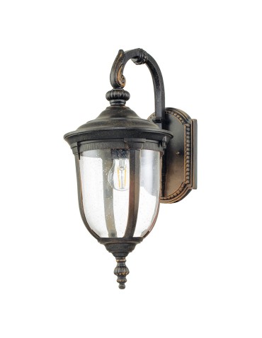 Elstead Lighting Średnia latarnia naścienna Cleveland - 1 źródło światła IP44 CL2-M