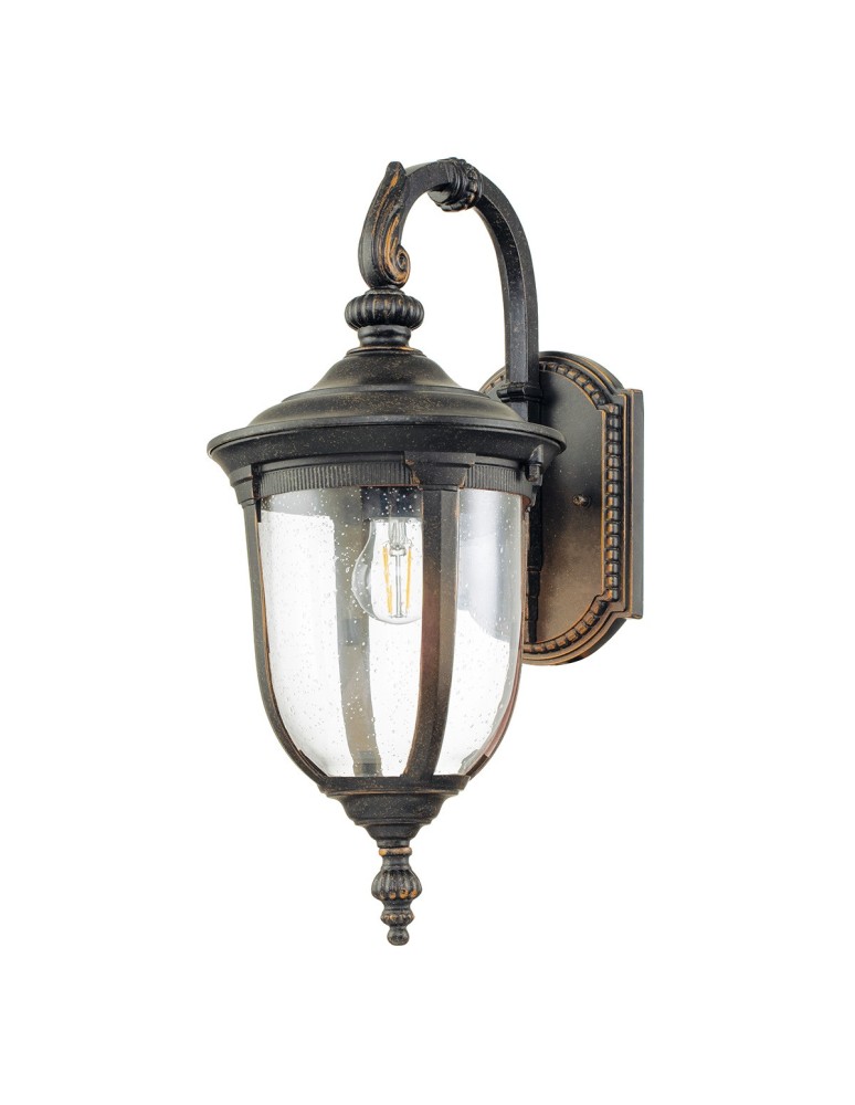 Elstead Lighting Średnia latarnia naścienna Cleveland - 1 źródło światła IP44 CL2-M