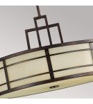 Elstead Lighting Lampa wisząca Fusion - 3 źródła światła - Grecki brąz FE-FUSION-P-L Elstead Lighting Lampa wisząca Fusion - 3 źródła światła - Grecki brąz FE-FUSION-P-L