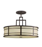 Elstead Lighting Lampa wisząca Fusion - 3 źródła światła - Grecki brąz FE-FUSION-P-L Elstead Lighting Lampa wisząca Fusion - 3 źródła światła - Grecki brąz FE-FUSION-P-L