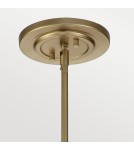 Elstead Lighting Duża lampa wisząca Fusion - 3 źródła świtała - Naturalny mosiądz FE-FUSION-P-L-PNBR Elstead Lighting Duża lampa wisząca Fusion - 3 źródła świtała - Naturalny mosiądz FE-FUSION-P-L-PNBR