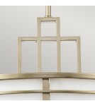 Elstead Lighting Duża lampa wisząca Fusion - 3 źródła świtała - Naturalny mosiądz FE-FUSION-P-L-PNBR Elstead Lighting Duża lampa wisząca Fusion - 3 źródła świtała - Naturalny mosiądz FE-FUSION-P-L-PNBR