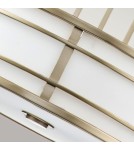 Elstead Lighting Duża lampa wisząca Fusion - 3 źródła świtała - Naturalny mosiądz FE-FUSION-P-L-PNBR Elstead Lighting Duża lampa wisząca Fusion - 3 źródła świtała - Naturalny mosiądz FE-FUSION-P-L-PNBR