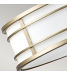 Elstead Lighting Duża lampa wisząca Fusion - 3 źródła świtała - Naturalny mosiądz FE-FUSION-P-L-PNBR Elstead Lighting Duża lampa wisząca Fusion - 3 źródła świtała - Naturalny mosiądz FE-FUSION-P-L-PNBR