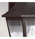 Kinkiety zewnętrzne - Elstead Lighting Średnia latarnia naścienna Galena - 1 źródło światła IP44 FE-GALENA2-M-SBL - product 3