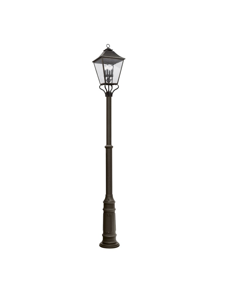 Elstead Lighting Głowica latarni – 4 źródła światła Galena IP44 FE-GALENA5-XL-SBL
