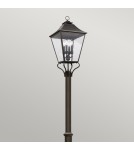 Lampy zewnętrzne latarnie - Elstead Lighting Głowica latarni – 4 źródła światła Galena IP44 FE-GALENA5-XL-SBL - product 2