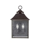 Kinkiety zewnętrzne - Elstead Lighting Latarnia naścienna Galena - 2 źródła światła IP44 FE-GALENA7-SBL - product 1
