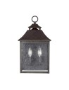 Elstead Lighting Latarnia naścienna Galena - 2 źródła światła IP44 FE-GALENA7-SBL