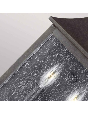 Elstead Lighting Latarnia naścienna Galena - 2 źródła światła IP44 FE-GALENA7-SBL - produkt 2