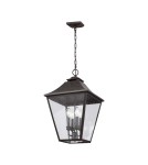 Elstead Lighting Latarnia wisząca Galena - 4 źródła światła IP44 FE-GALENA8-XL-SBL Elstead Lighting Latarnia wisząca Galena - 4 źródła światła IP44 FE-GALENA8-XL-SBL
