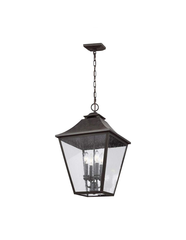 Elstead Lighting Latarnia wisząca Galena - 4 źródła światła IP44 FE-GALENA8-XL-SBL Elstead Lighting Latarnia wisząca Galena - 4 źródła światła IP44 FE-GALENA8-XL-SBL