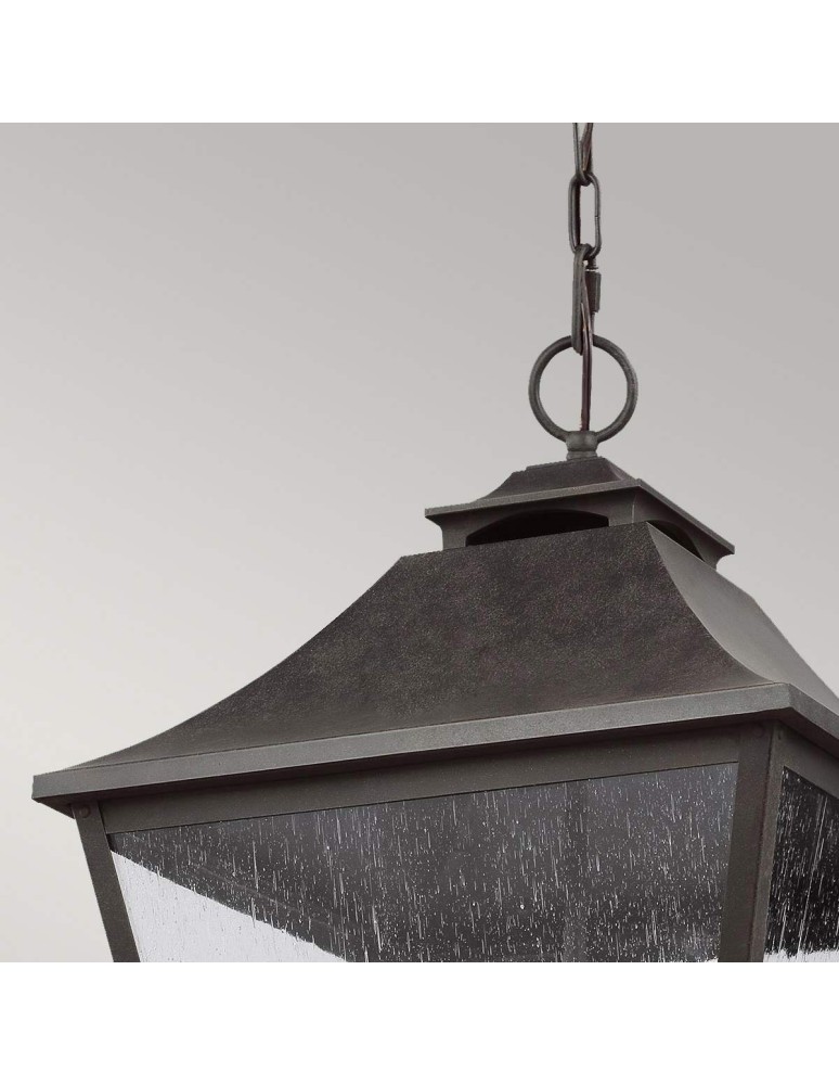 Elstead Lighting Latarnia wisząca Galena - 4 źródła światła IP44 FE-GALENA8-XL-SBL Elstead Lighting Latarnia wisząca Galena - 4 źródła światła IP44 FE-GALENA8-XL-SBL