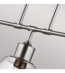 Elstead Lighting Lampa wisząca Hobson - 3 źródła światła - Satynowy nikiel FE-HOBSON-3P-SN Elstead Lighting Lampa wisząca Hobson - 3 źródła światła - Satynowy nikiel FE-HOBSON-3P-SN
