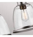 Elstead Lighting Lampa wisząca Hobson - 3 źródła światła - Satynowy nikiel FE-HOBSON-3P-SN Elstead Lighting Lampa wisząca Hobson - 3 źródła światła - Satynowy nikiel FE-HOBSON-3P-SN