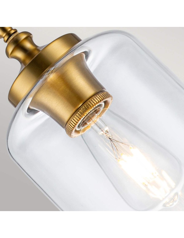 Elstead Lighting Lampa wisząca Hounslow - 1 źródło światła - Oksydowany mosiądz FE-HOUNSLOW-P-BB Elstead Lighting Lampa wisząca Hounslow - 1 źródło światła - Oksydowany mosiądz FE-HOUNSLOW-P-BB