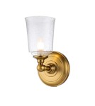 Elstead Lighting Kinkiet Huguenot Lake - 1 źródło światła - Oksydowany mosiądz IP44 FE-HUGOLAKE1BATH-BB Elstead Lighting Kinkiet Huguenot Lake - 1 źródło światła - Oksydowany mosiądz IP44 FE-HUGOLAKE1BATH-BB
