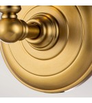 Elstead Lighting Kinkiet Huguenot Lake - 1 źródło światła - Oksydowany mosiądz IP44 FE-HUGOLAKE1BATH-BB Elstead Lighting Kinkiet Huguenot Lake - 1 źródło światła - Oksydowany mosiądz IP44 FE-HUGOLAKE1BATH-BB