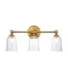 Elstead Lighting Kinkiet Huguenot Lake - 3 źródła światła - Oksydowany mosiądz IP44 FE-HUGOLAKE3BATH-BB Elstead Lighting Kinkiet Huguenot Lake - 3 źródła światła - Oksydowany mosiądz IP44 FE-HUGOLAKE3BATH-BB