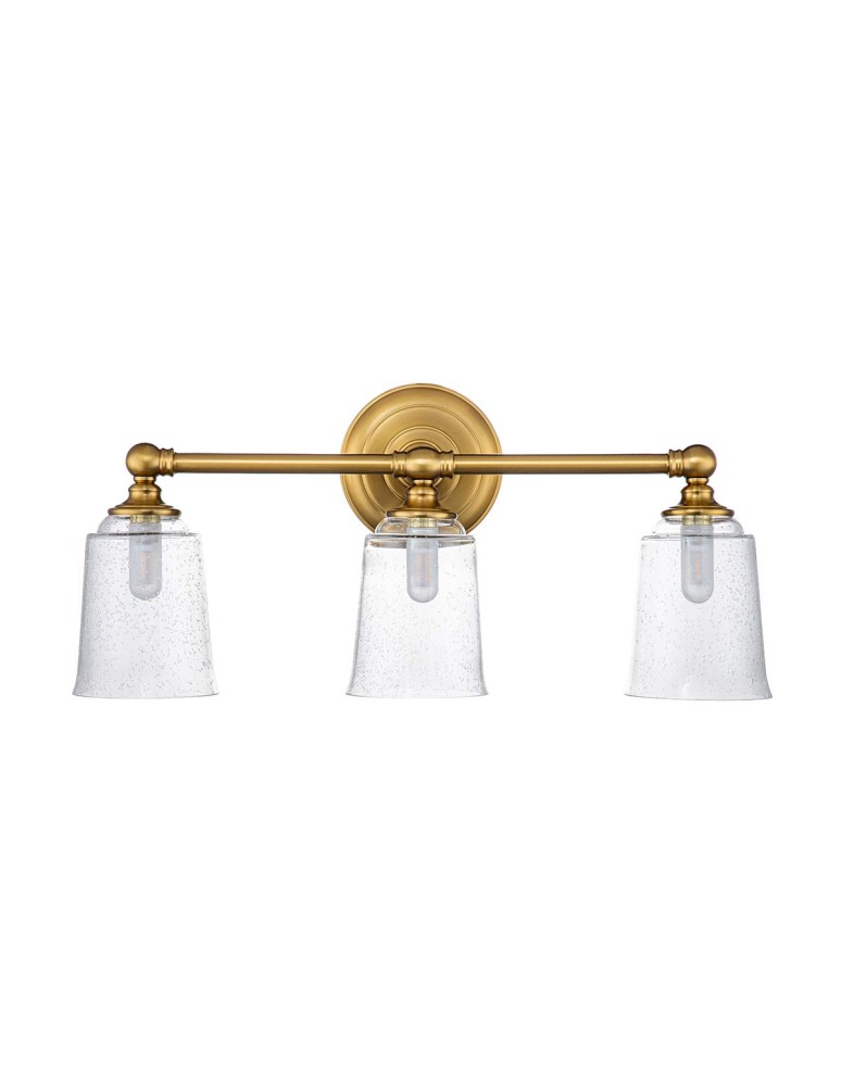 Elstead Lighting Kinkiet Huguenot Lake - 3 źródła światła - Oksydowany mosiądz IP44 FE-HUGOLAKE3BATH-BB Elstead Lighting Kinkiet Huguenot Lake - 3 źródła światła - Oksydowany mosiądz IP44 FE-HUGOLAKE3BATH-BB