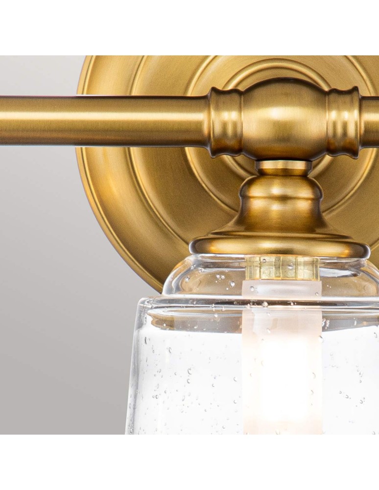 Elstead Lighting Kinkiet Huguenot Lake - 3 źródła światła - Oksydowany mosiądz IP44 FE-HUGOLAKE3BATH-BB Elstead Lighting Kinkiet Huguenot Lake - 3 źródła światła - Oksydowany mosiądz IP44 FE-HUGOLAKE3BATH-BB