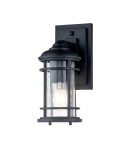 Kinkiety zewnętrzne - Elstead Lighting Mała latarnia naścienna Lighthouse - 1 źródło światła - Teksturowana czerń IP44 FE-LIGHTHOUSE2-S-BLK - product 1