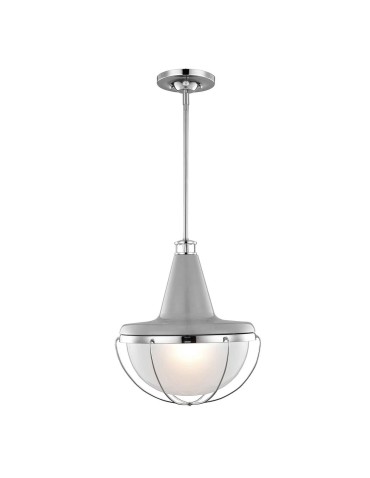 Elstead Lighting Mała lampa wisząca Livingston - 1 źródło światła FE-LIVINGSTON-P-M