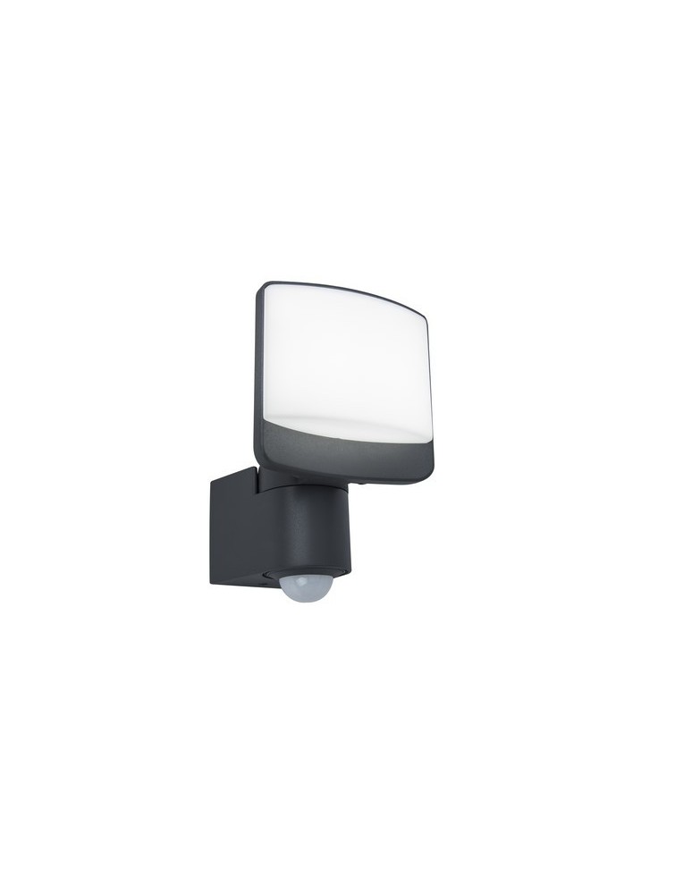 Lampy zewnętrzne z czujnikiem ruchu - Lutec SUNSHINE - CZUJNIK RUCHU Ścienna LED Szary 7625701345 - produkt kolory-swiatla.pl 1
